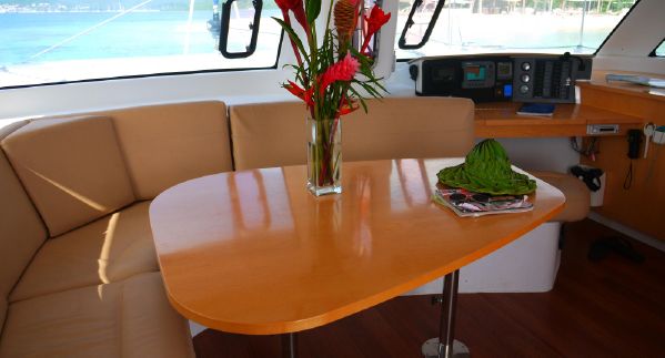 Used Sail Catamaran for Sale 2013 Orana 44 Layout & Accommodations